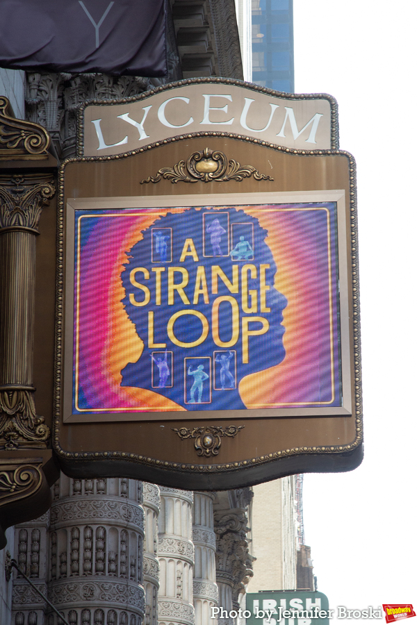 Up on the Marquee: A STRANGE LOOP Image
