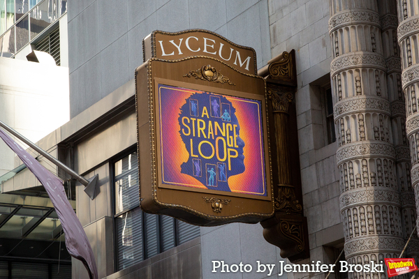 Up on the Marquee: A STRANGE LOOP Image