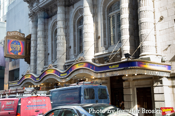 Up on the Marquee: A STRANGE LOOP Image