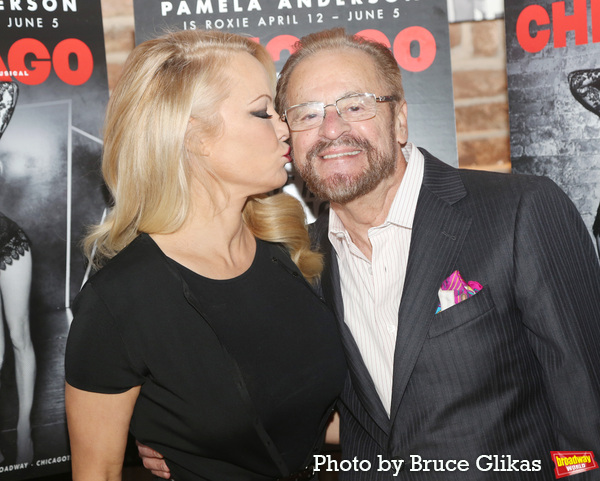 Pamela Anderson and Barry Weissler Photo