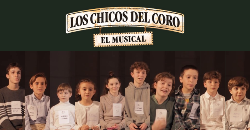 Los finalistas del casting de LOS CHICOS DEL CORO cuentan por qué quieren formar parte del musical  Image