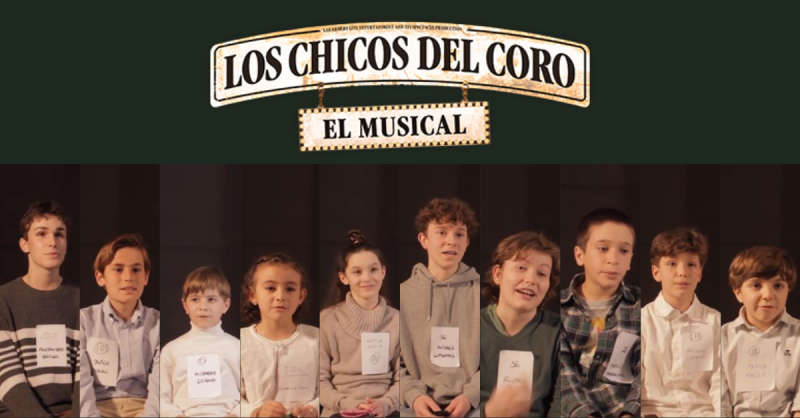 Los finalistas del casting de LOS CHICOS DEL CORO cuentan por qué quieren formar parte del musical Image