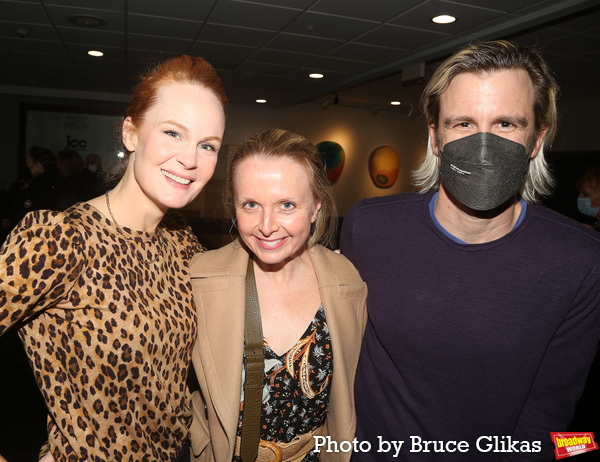 Kate Baldwin, Catherine Brunell and Gavin Creel Photo