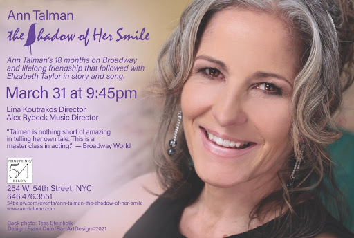 Interview: Ann Talman of THE SHADOW OF HER SMILE at Feinstein's/54 Below 
