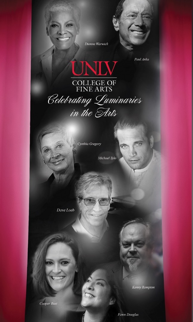 Feature: THE 18TH ANNUAL COLLEGE OF FINE ARTS HALL OF FAME GALA TO HONOR ILLUIMANTARIES at THE UNIVERSITY OF NEVADA, LAS VEGAS. 