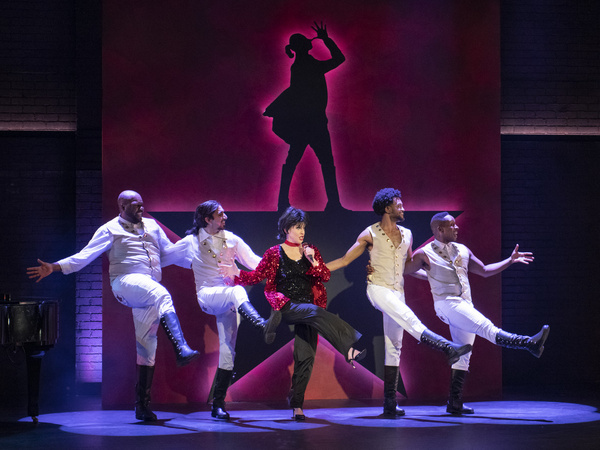 Trisha Rapier (center) takes on top talent from the Great White Way as Liza Minnelli  Photo
