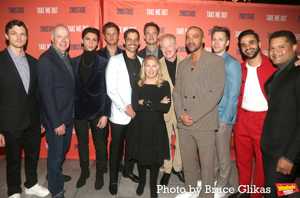 Photos: TAKE ME OUT Celebrates Opening Night on Broadway Image