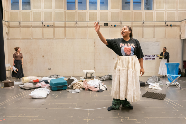 Photos: Inside Rehearsals for MARYS SEACOLE the Donmar Warehouse  Image