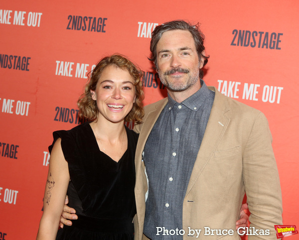 Photos: Stars Arrive on the Red Carpet at TAKE ME OUT Opening Night Image
