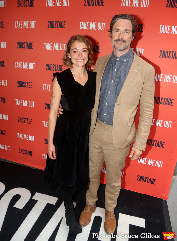 Photos: Stars Arrive on the Red Carpet at TAKE ME OUT Opening Night Image
