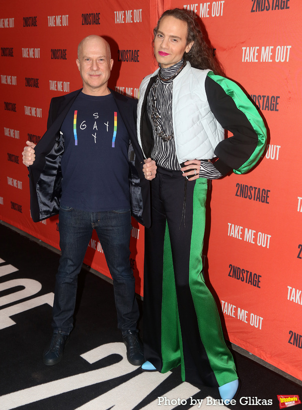 Photos: Stars Arrive on the Red Carpet at TAKE ME OUT Opening Night Image