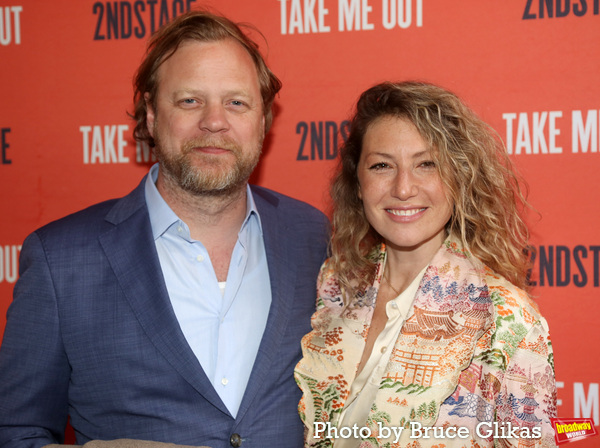 Photos: Stars Arrive on the Red Carpet at TAKE ME OUT Opening Night Image