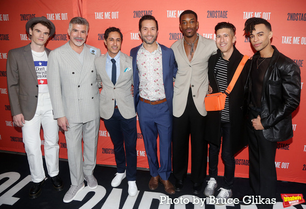 Photos: Stars Arrive on the Red Carpet at TAKE ME OUT Opening Night Image
