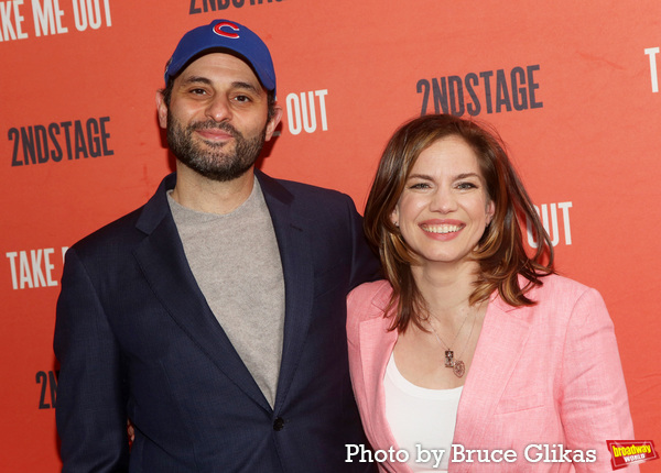 Arian Moayed and Anna Chlumsky Photo