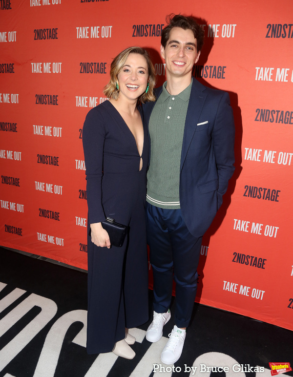 Photos: Stars Arrive on the Red Carpet at TAKE ME OUT Opening Night Image