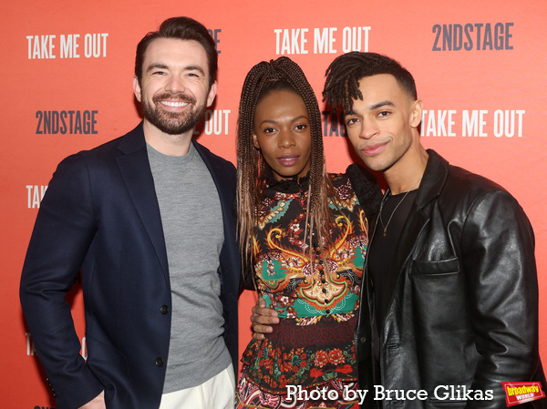Photos: Stars Arrive on the Red Carpet at TAKE ME OUT Opening Night Image