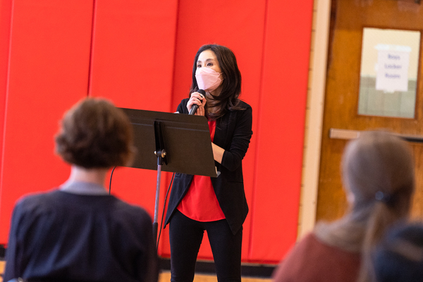 Photos: NYC Students Sing with the Queens from SIX Image