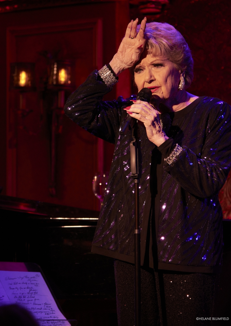 Photos:  Marilyn Maye 94, OF COURSE THERE'S MORE! at 54 Below by Helane Blumfield  Image