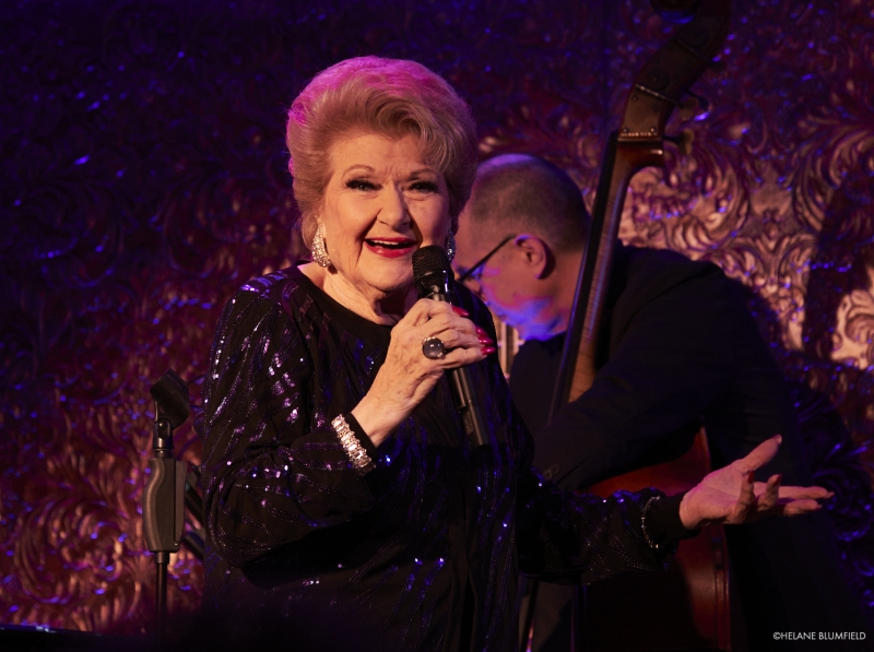 Photos:  Marilyn Maye 94, OF COURSE THERE'S MORE! at 54 Below by Helane Blumfield  Image