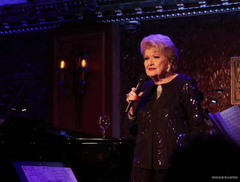 Photos:  Marilyn Maye 94, OF COURSE THERE'S MORE! at 54 Below by Helane Blumfield  Image