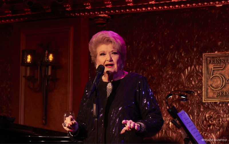 Photos:  Marilyn Maye 94, OF COURSE THERE'S MORE! at 54 Below by Helane Blumfield  Image