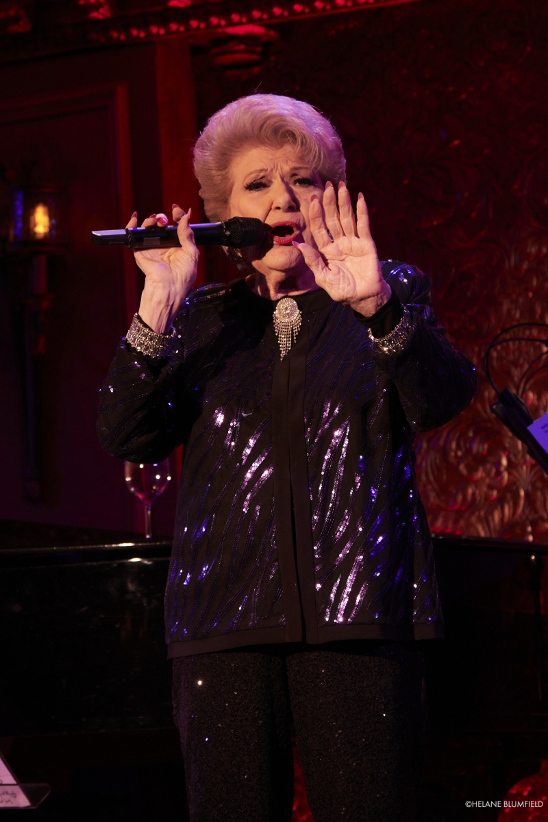 Photos:  Marilyn Maye 94, OF COURSE THERE'S MORE! at 54 Below by Helane Blumfield  Image