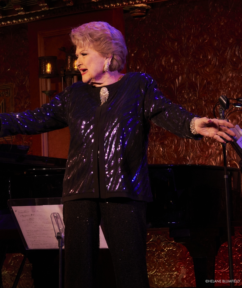 Photos:  Marilyn Maye 94, OF COURSE THERE'S MORE! at 54 Below by Helane Blumfield  Image