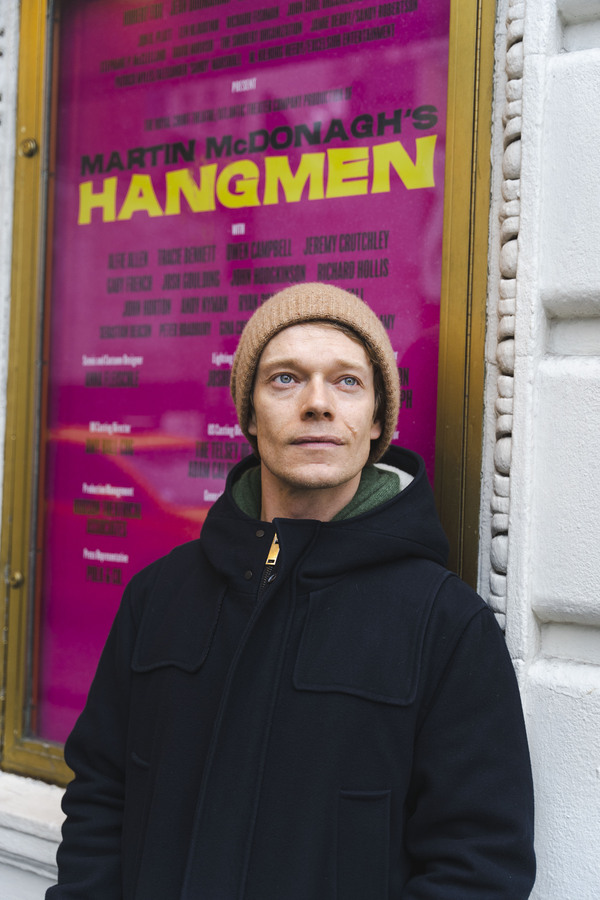 Photos: HANGMEN Cast & Creative Team Arrive at Golden Theatre for First Performance Image