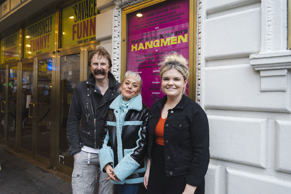 Photos: HANGMEN Cast & Creative Team Arrive at Golden Theatre for First Performance Image