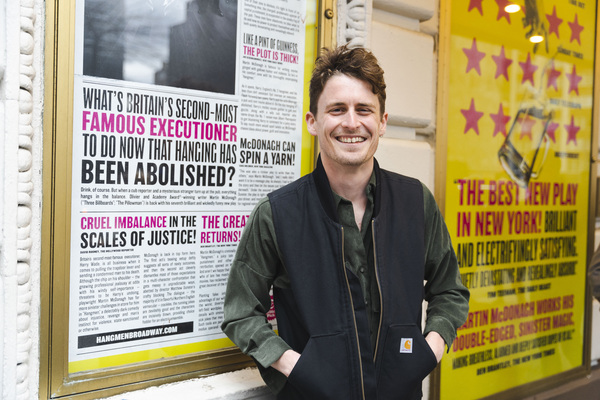 Photos: HANGMEN Cast & Creative Team Arrive at Golden Theatre for First Performance Image