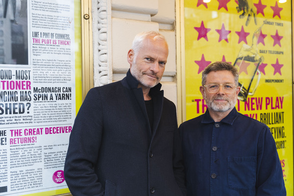 Photos: HANGMEN Cast & Creative Team Arrive at Golden Theatre for First Performance Image