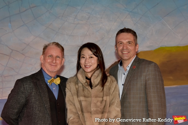 Evans Haile, Cecilia Lin and Jim Kierstead Photo