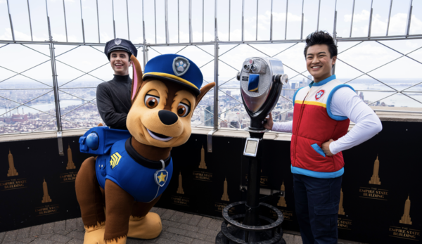Photos: PAW PATROL LIVE! Visits the Empire State Building in Advance of Today's Hulu Theater Show 