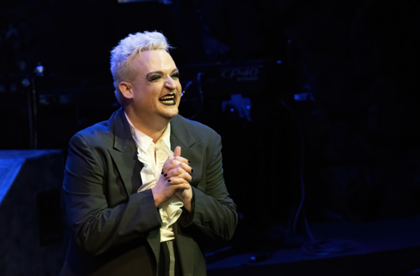 Cameron Mitchell Bell in The Rocky Horror Show at ZACH Theatre. Photo by Suzanne Cord Photo