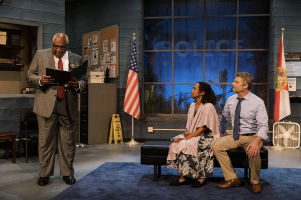 Alex Morris, Tracey A. Leigh and Jamison Jones star in the Ensemble Theatre Company� Photo
