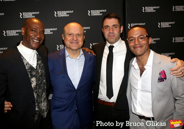 John Earl Jelks, Enrico Colantoni, Playwright Noah Haidle and Christopher Livingston Photo