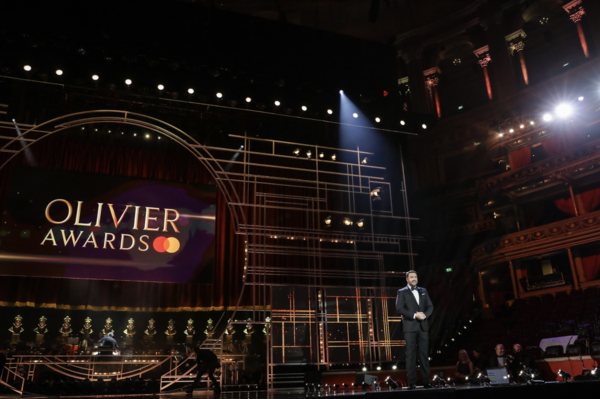 Jason Manford hosting the 2022 Olivier Awards. 
Photo Credits: Christie Goodwin.  Photo