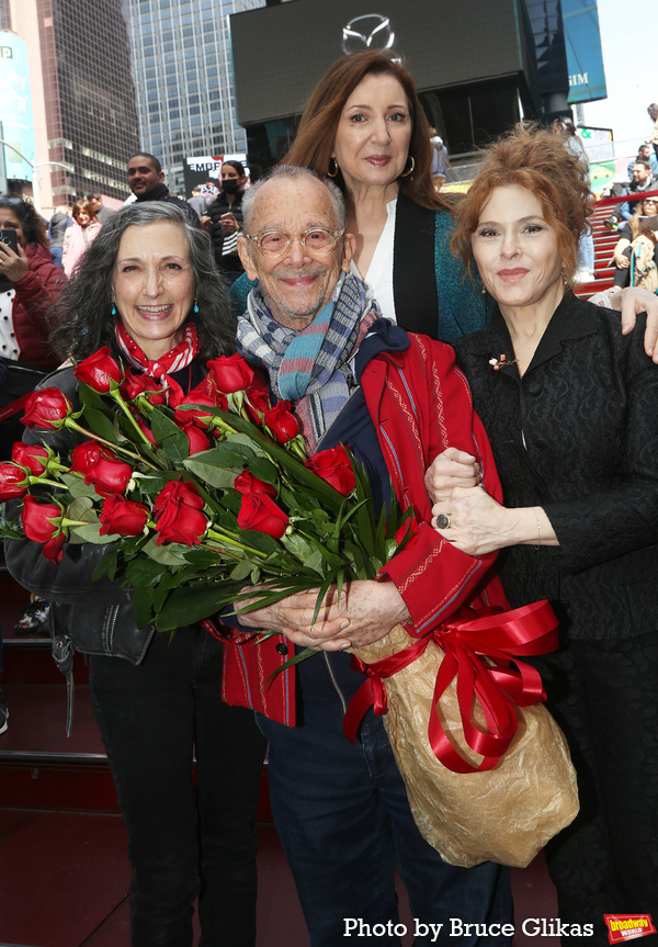 Photos: Joel Grey Celebrates 90th Birthday in Times Square Image