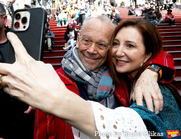 Photos: Joel Grey Celebrates 90th Birthday in Times Square Image