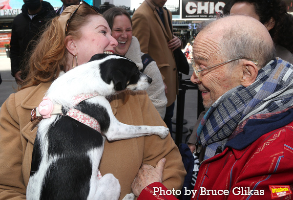 Photos: Joel Grey Celebrates 90th Birthday in Times Square Image