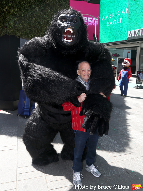 Photos: Joel Grey Celebrates 90th Birthday in Times Square Image