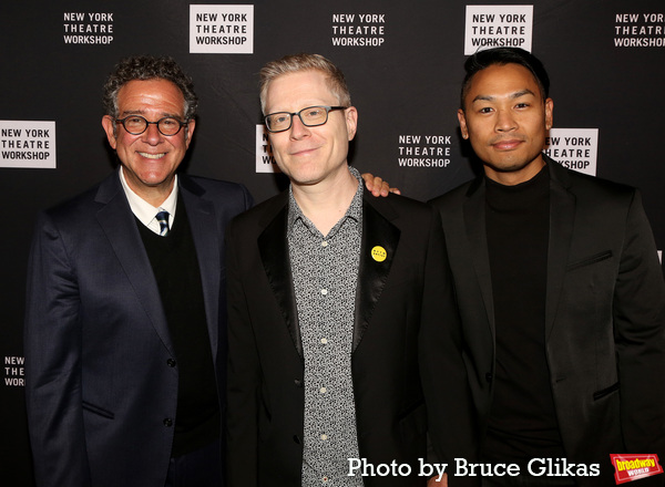 Michael Greif, Anthony Rapp and Ken Ithiphol Photo