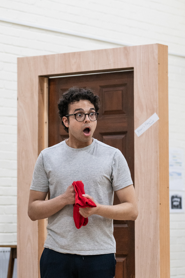 Photos: Go Inside Rehearsals for THE SECRET DIARY OF ADRIAN MOLE AGED 13 ¾ Image