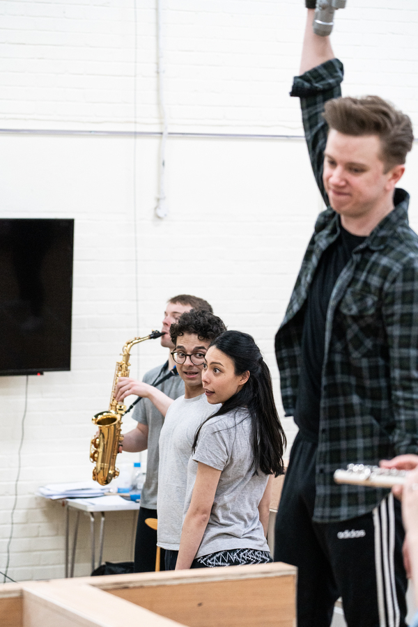 Photos: Go Inside Rehearsals for THE SECRET DIARY OF ADRIAN MOLE AGED 13 ¾ Image