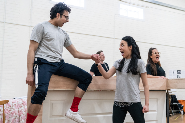 Photos: Go Inside Rehearsals for THE SECRET DIARY OF ADRIAN MOLE AGED 13 ¾ Image