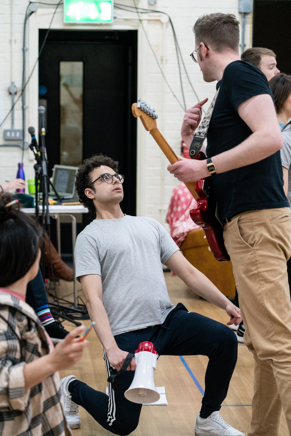 Photos: Go Inside Rehearsals for THE SECRET DIARY OF ADRIAN MOLE AGED 13 ¾ Image