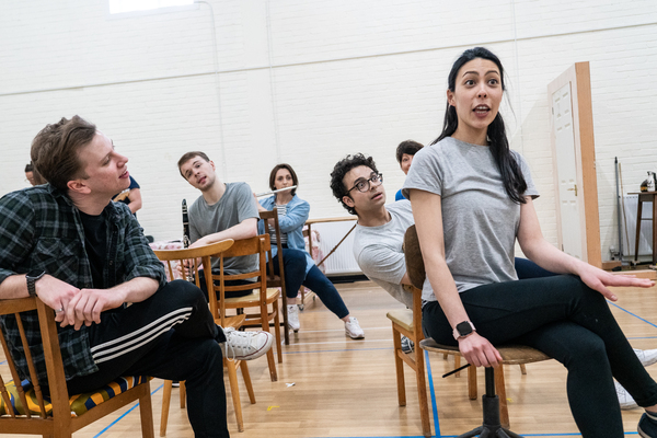 Photos: Go Inside Rehearsals for THE SECRET DIARY OF ADRIAN MOLE AGED 13 ¾ Image