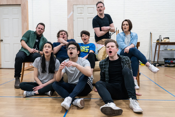 Photos: Go Inside Rehearsals for THE SECRET DIARY OF ADRIAN MOLE AGED 13 ¾ Image