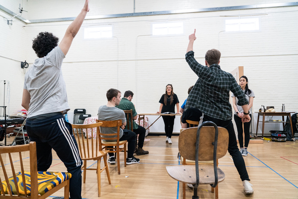 Photos: Go Inside Rehearsals for THE SECRET DIARY OF ADRIAN MOLE AGED 13 ¾ Image