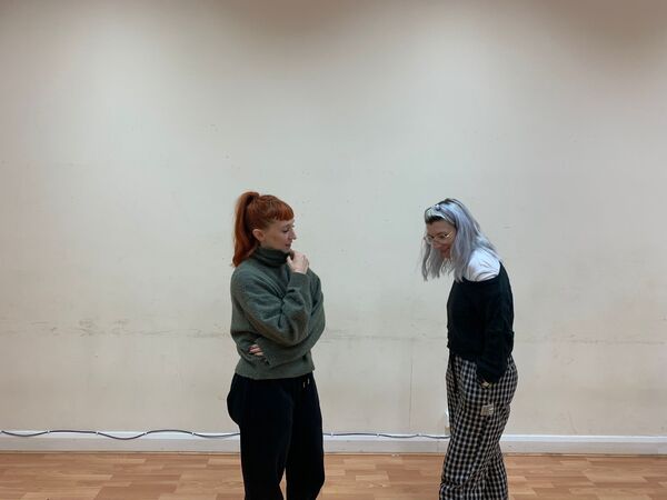 Photos: Go Inside Rehearsals for JUNIPER AND JULES at Soho Theatre Image